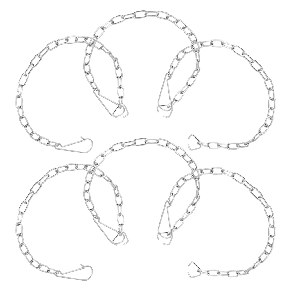 

6pcs Stainless Steel Flapper Chain for Toilet Replacement Parts with Universal Design Suitable for Daily Use