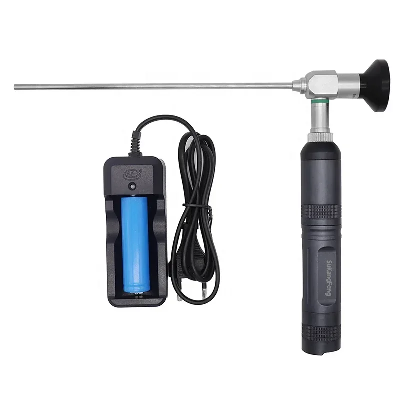 Professional visual ear collection endoscope instrument, handle mirror, high-definition otoscope, non-hot lens, 2.7m