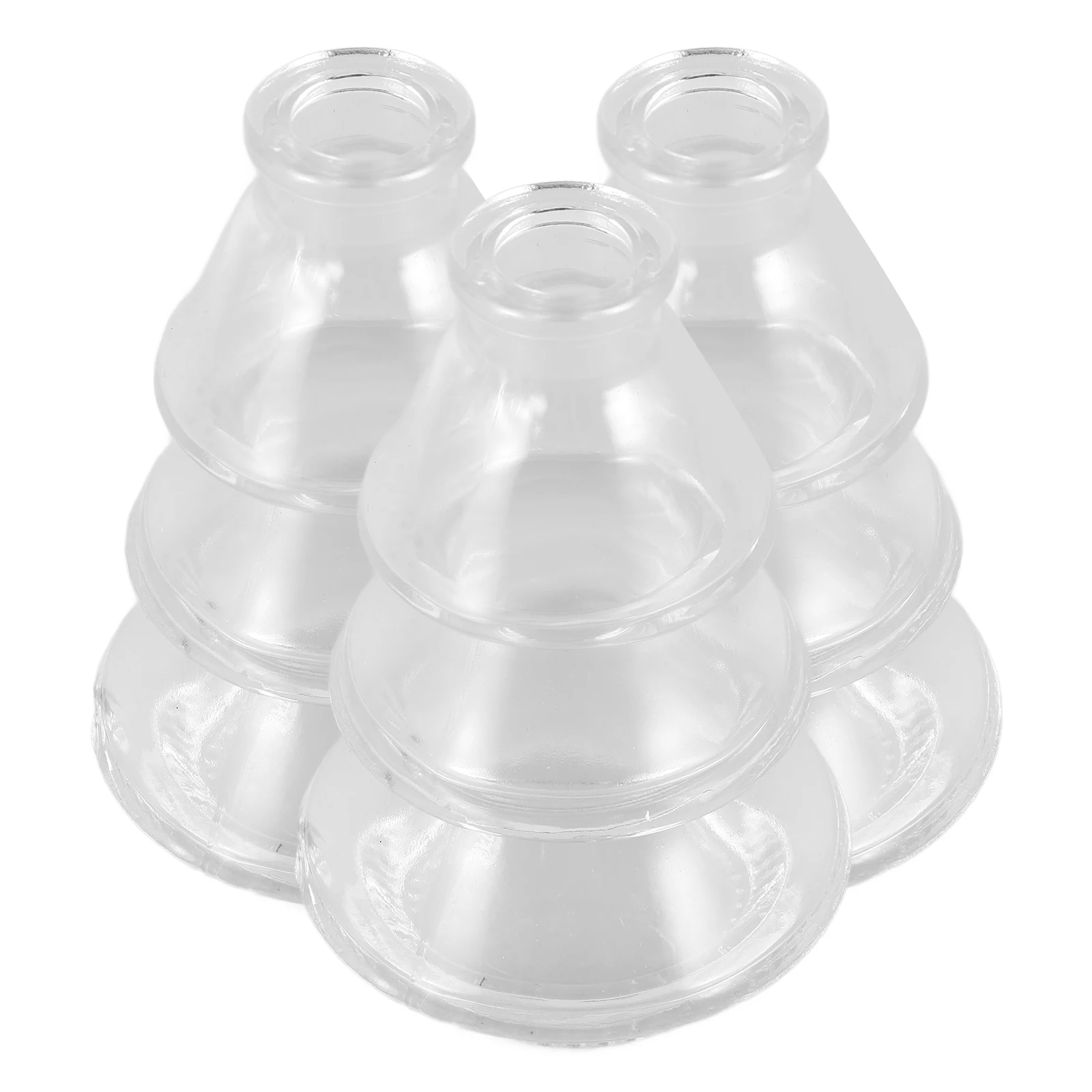 

3 Pcs Vases Flower for Centerpieces Clear Glass Bud Transparent Hydroponic Decorative