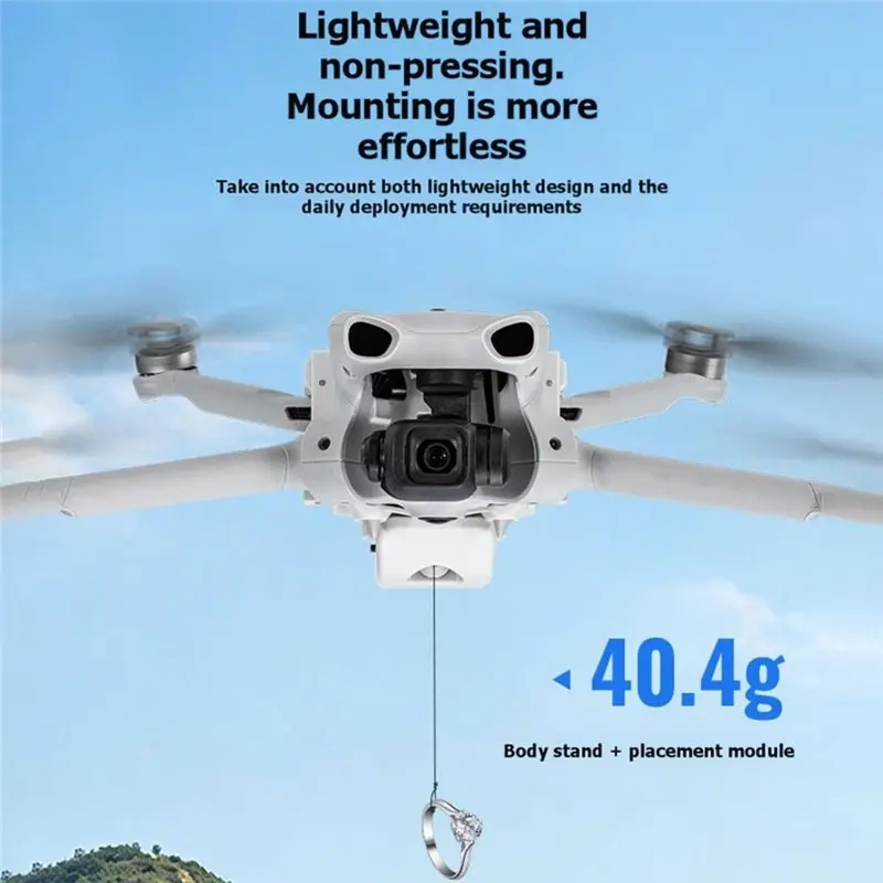 Sistema de lanzamiento aéreo para DJI LITO 1 X1, dispositivo de liberación parabólica para drones de reparto, accesorio.
