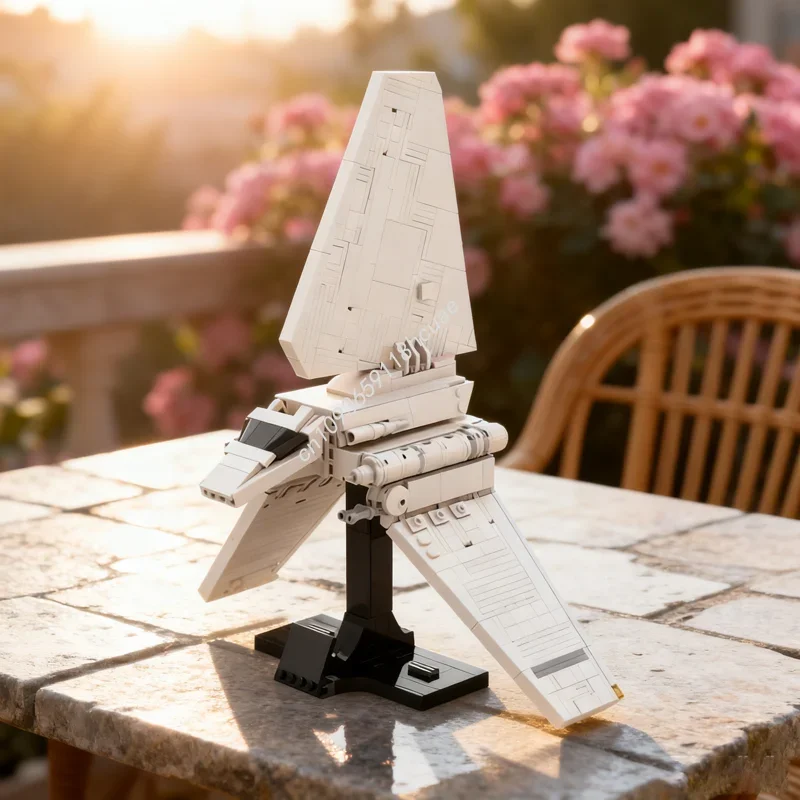 941pcs MOC Midi Scale Lambda Class T Imperial Star Battle Model Christmas Gifts Building Toy Blocks DIY Creative Idea Brick Kids