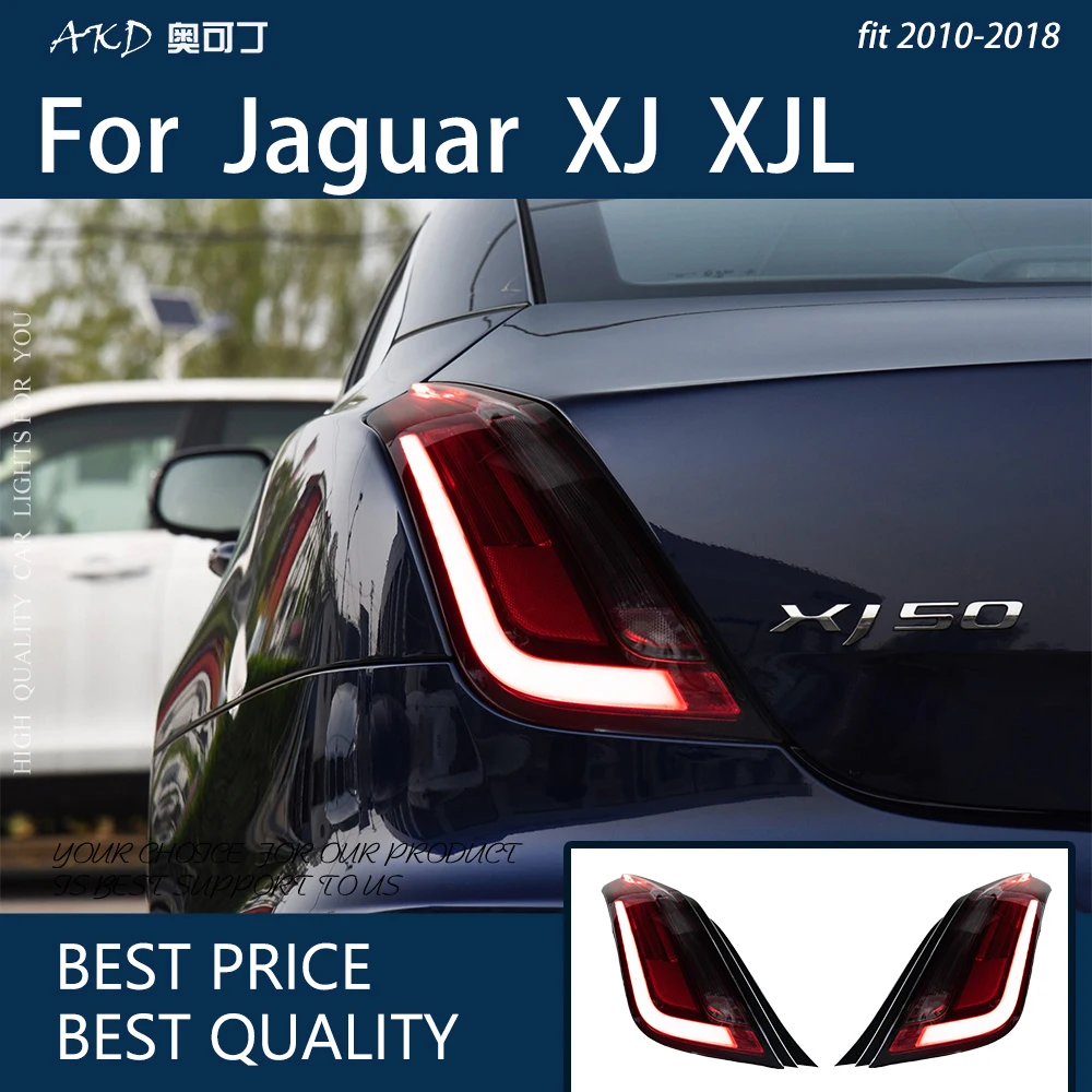 

Автомобильные фары для Jaguar XJ XJL 2010-2018 светодиодный, автомобильные задние фары в сборе, обновленные, высокая Настройка, стиль, дизайн, внешние аксессуары