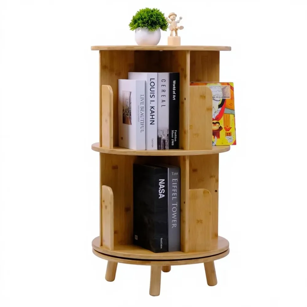 bamboo-360-degree-revolving-bookshelf-2-tier-rotating-floor-standing-bookcase-round-space-saving-storage-for-home-office