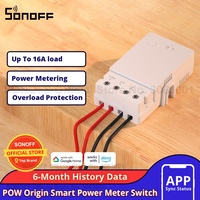 SONOFF POW Origin 16A Smart Wifi Power Meter Switch Module WI-Fi Wireless Switch with Power Monitor SONOFF POWR2 Upgrade Version