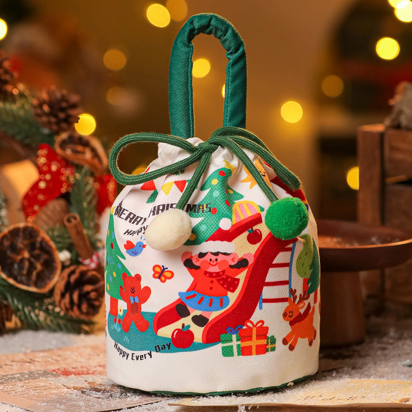 

New Christmas Gift Storage Bag Creative Eve Apple Packaging Peace Fruit Gift Bag Children's Holiday Gift Bag
