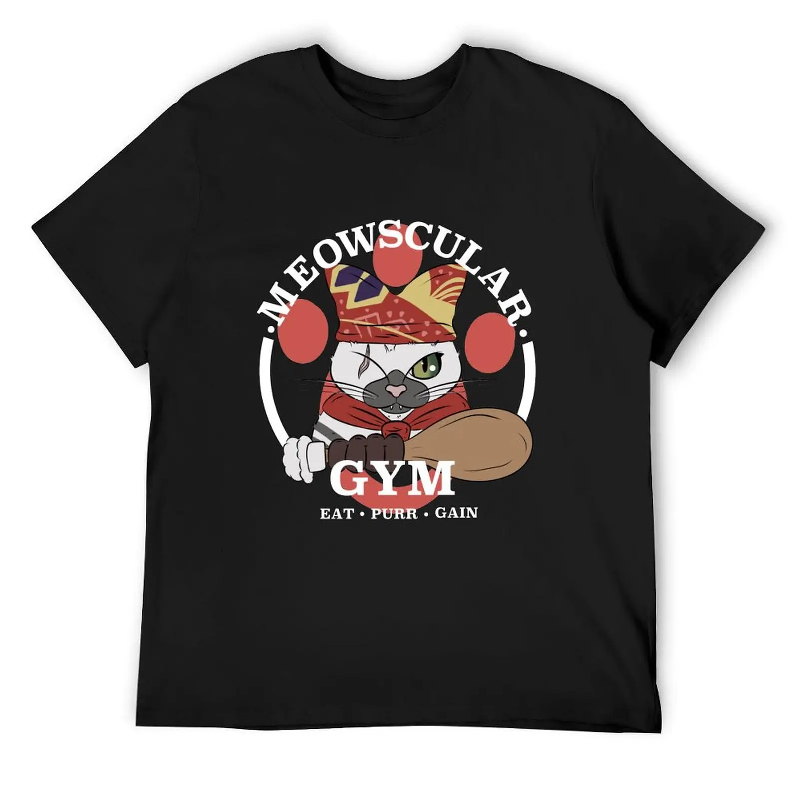 

Meowscular Gym T-Shirt shirts graphic tee baggy shirts funny meme t-shirts shirts graphic tee men