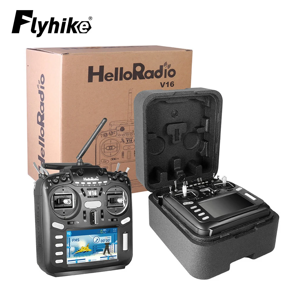 HelloRadio V16 Multi Protocol Remote Control Compatible With FPV High-frequency Head EDGTX Touch Screen Crossover Machine