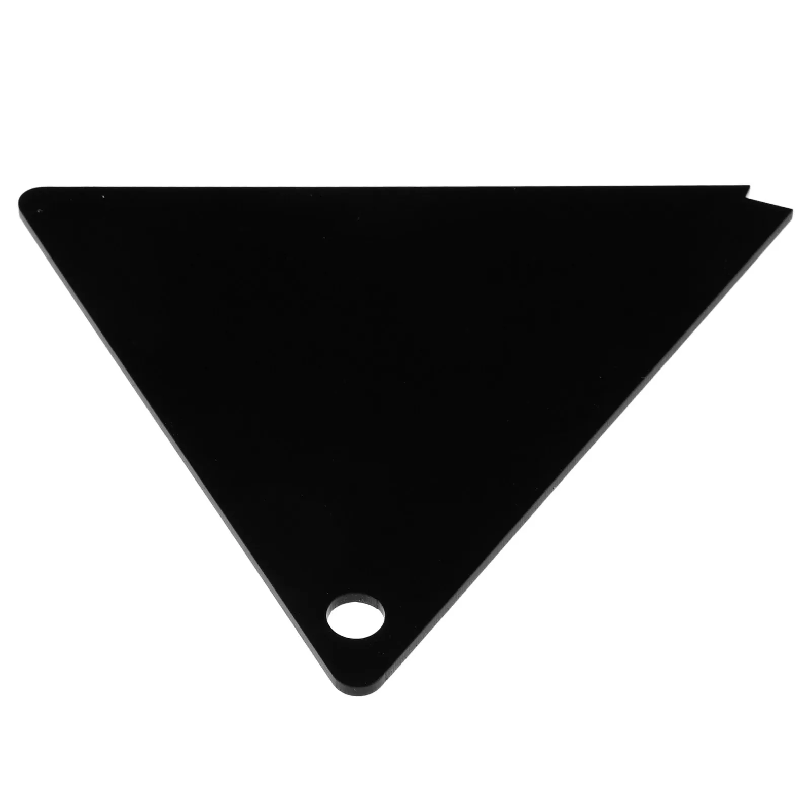 Acrylic Snowboard Wax Scraper Triangle Shape Ski Board Wax Removal Tool Universal Compatibility Professional Tuning Maintenance