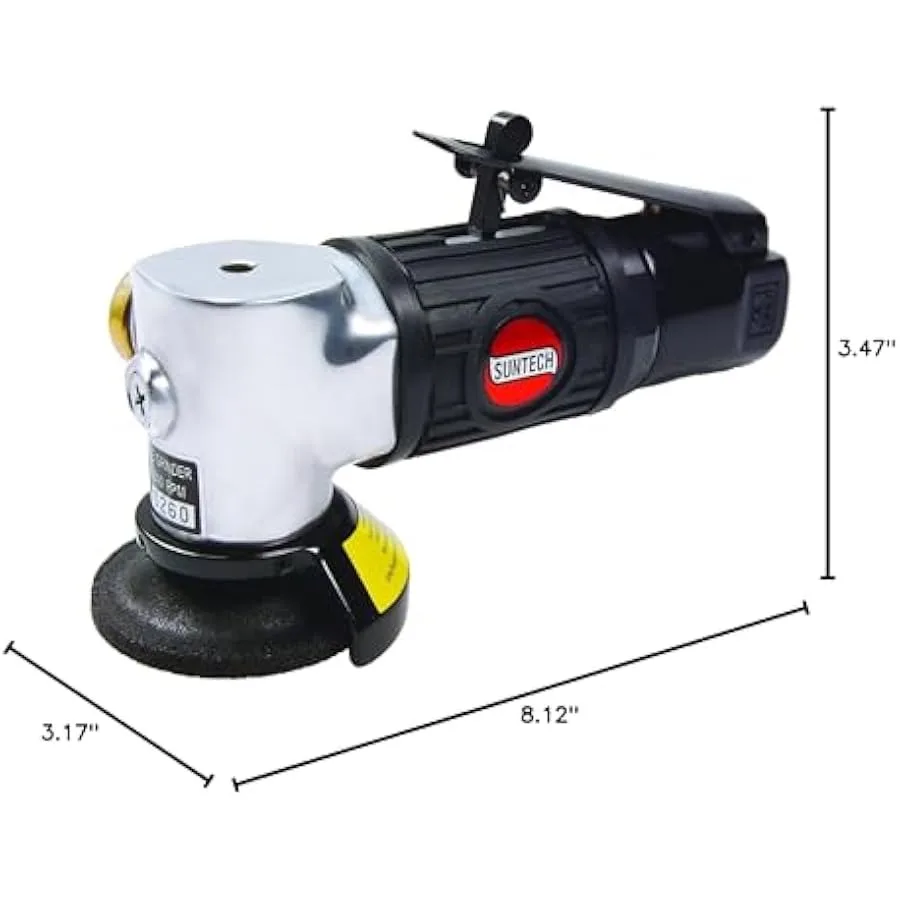 SUNTECH SM-6542 Penggiling Sudut Mini 2" Hitam