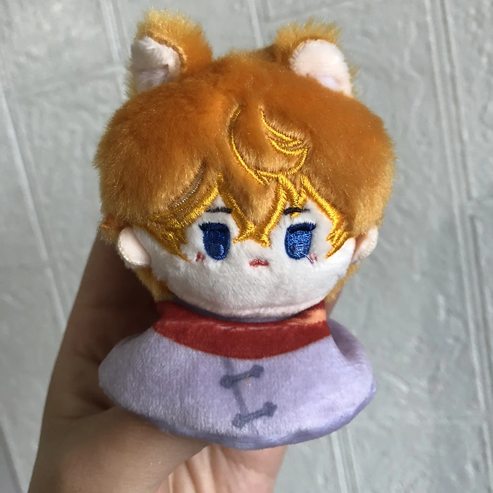 Genshin Impact Diluc Tartaglia Dolls Cosplay Genshin Diluc Ragnvindr Childe Plush Toys Mini Soft Keychains Xmas Gifts