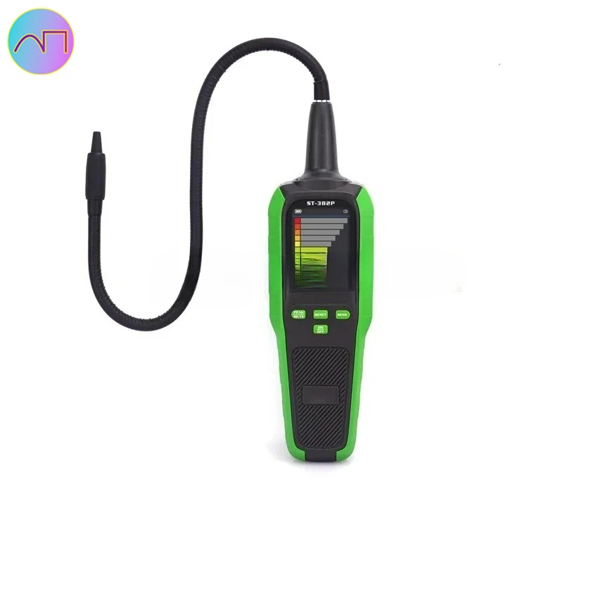 مناسبة لST-382P كاشف تسرب مبرد السيارات مكيف الهواء السيارات المبردات الفريون كاشف تسرب 3000mAH