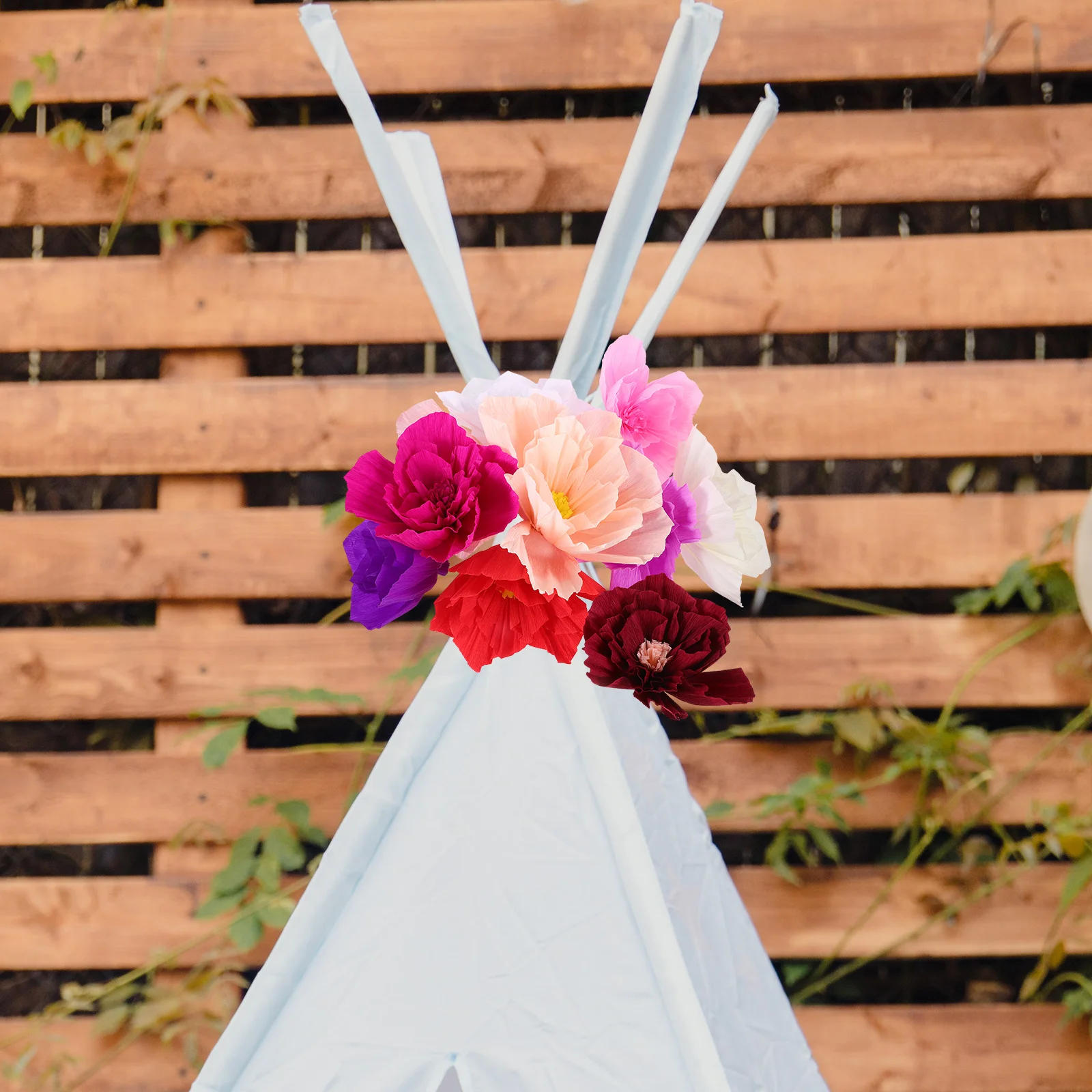 

10Pcs Fake Flower Decorations Elegant Paper Flowers for DIY Backdrop Garden Events Party Wall Decor Festive Layouts