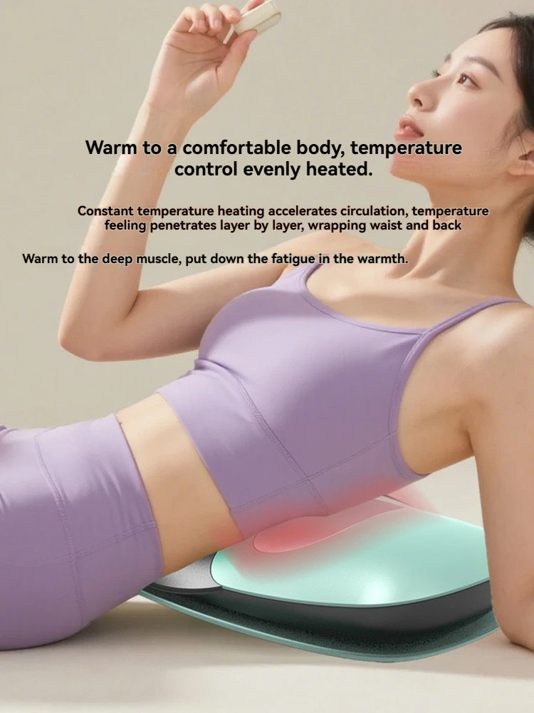 

Многофункциональное устройство для вытяжения поясницы, массажер для поясницы, поддержка поясницы, массаж спины, тяговая кровать с вибрацией и подушкой безопасности