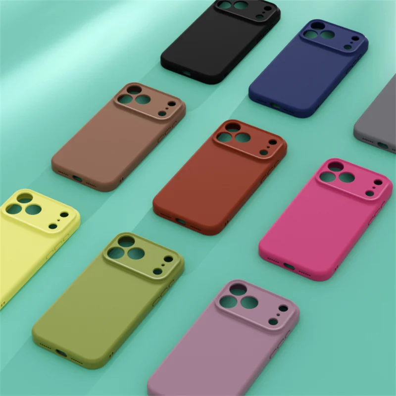 Funda magnética de silicona líquida original en oferta para iPhone 17 16 Pro Max 16 Plus 17 Air, para carga inalámbrica Magsafe 6
