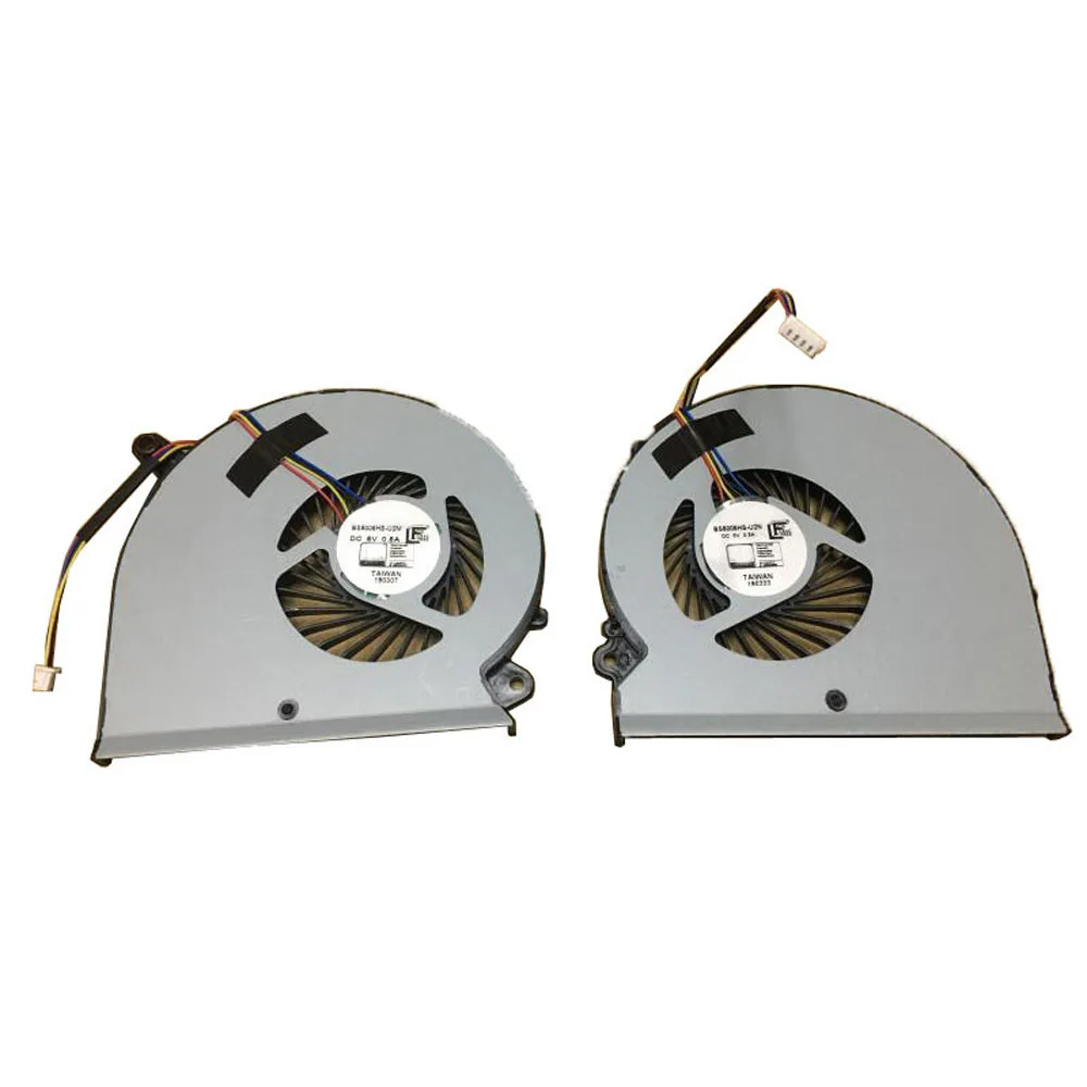 مروحة وحدة المعالجة المركزية للكمبيوتر المحمول لجيجابايت لشركة أيرو 14 15 15X RP64W RP65W ايرو 15 V8 X9 Y9 BS5005HS-U2M BS5005HS-U2N جديد