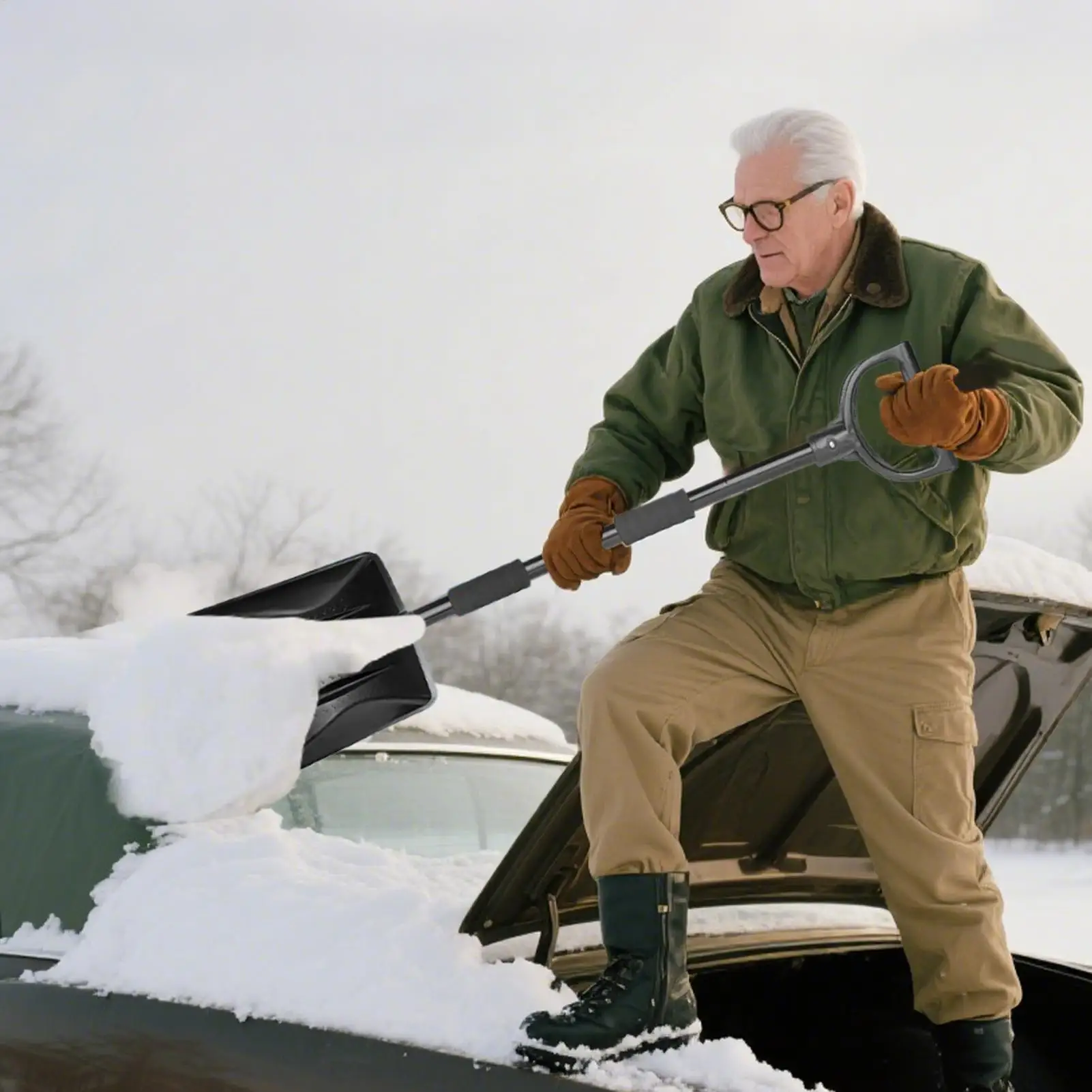 

Скребок для льда, скребок для окон, Deicer для автомобиля, зимний инструмент для чистки автомобилей, для подъездной дороги, окна, крыши грузовика, дороги, парковка