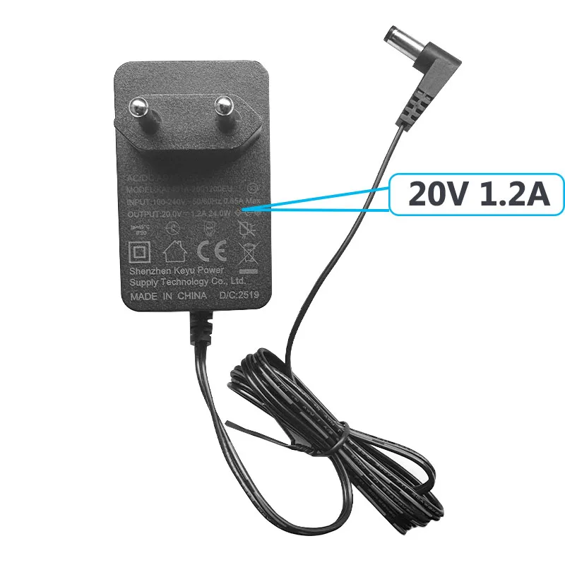 EU Power supply for Xiaomi Mi Robot Vacuum-Mop Pro Essential STYTJ02YM MJSTG1 S12 S10 T12 Mop 2S Xiaomi Mi Robot Vacuum charger