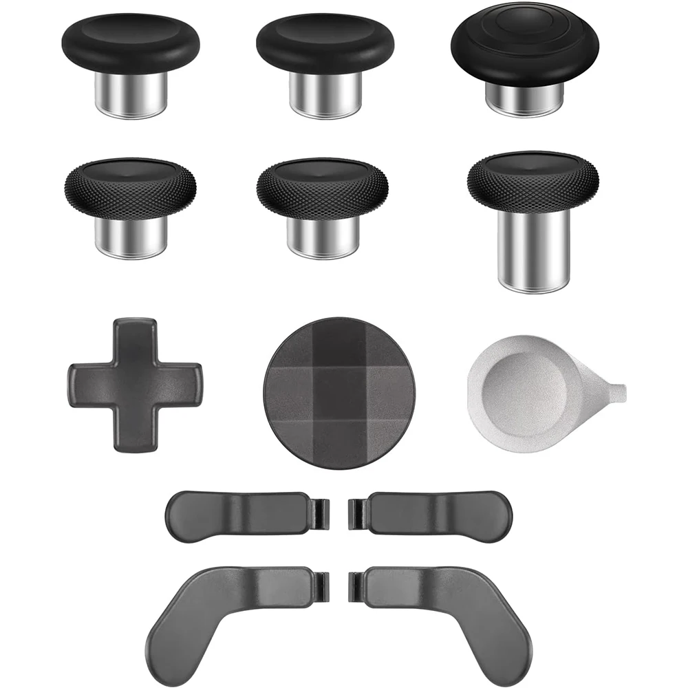 

For Xbox Elite Controller Series 2-13 in 1 Replacement Paddles Thumbsticks Joystick Analog Sticks Parts Repair Kit Component Set