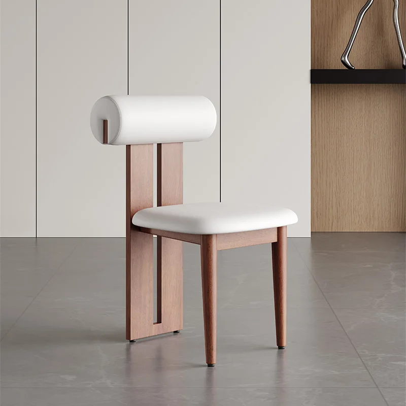 

Nordic Minimalist Luxury Modern Solid Wood Dining Chairs Restaurant Chairs for Events Ergonomic Hotel Banquet Kitchen Designer