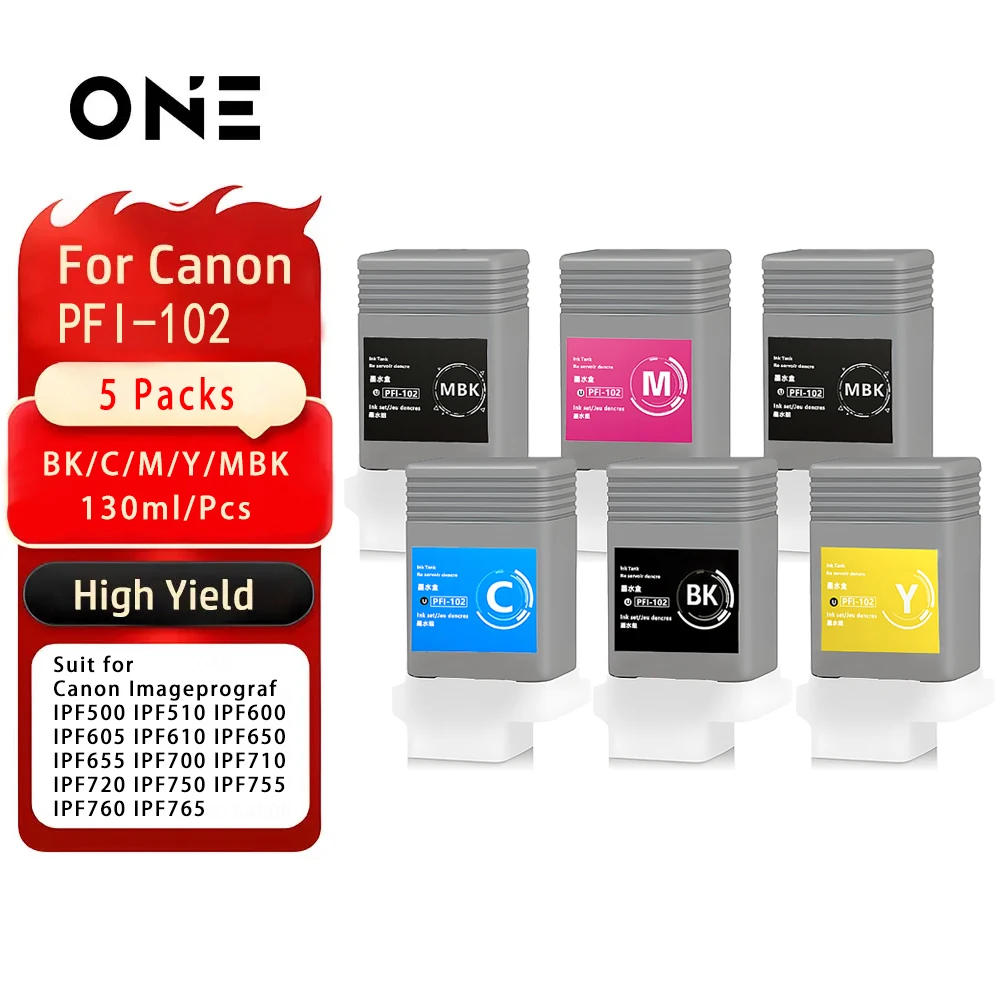 

Чернильный картридж PFI-102 для принтеров Canon IPF500/510, IPF600/605/610, IPF650/655, IPF700/710/720, IPF750/755, IPF760/765