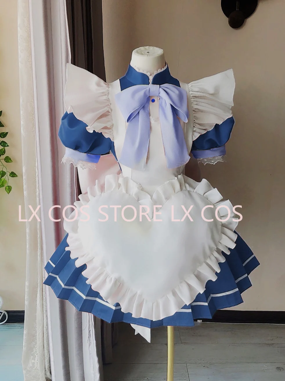 Anime Tokyo Mew Mew Aizawa Minto Cosplay Costume Cute Blue Maid Dress Activity Party Role Play Clothing Custom-Make