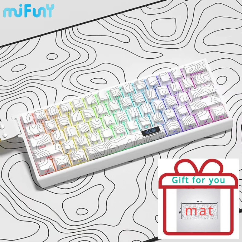 

Contour Theme Keycap 132 Key PBT Keyboard Cap Cherry Profile Thermal Sublimation Keycaps for Mechanical Keyboard Accessories