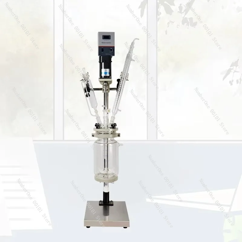 Laboratory Glass Reactor Stainless Steel Mixing Reaction Tank 1L‑200L Chemical Stirring Vessel for Lab Experiment