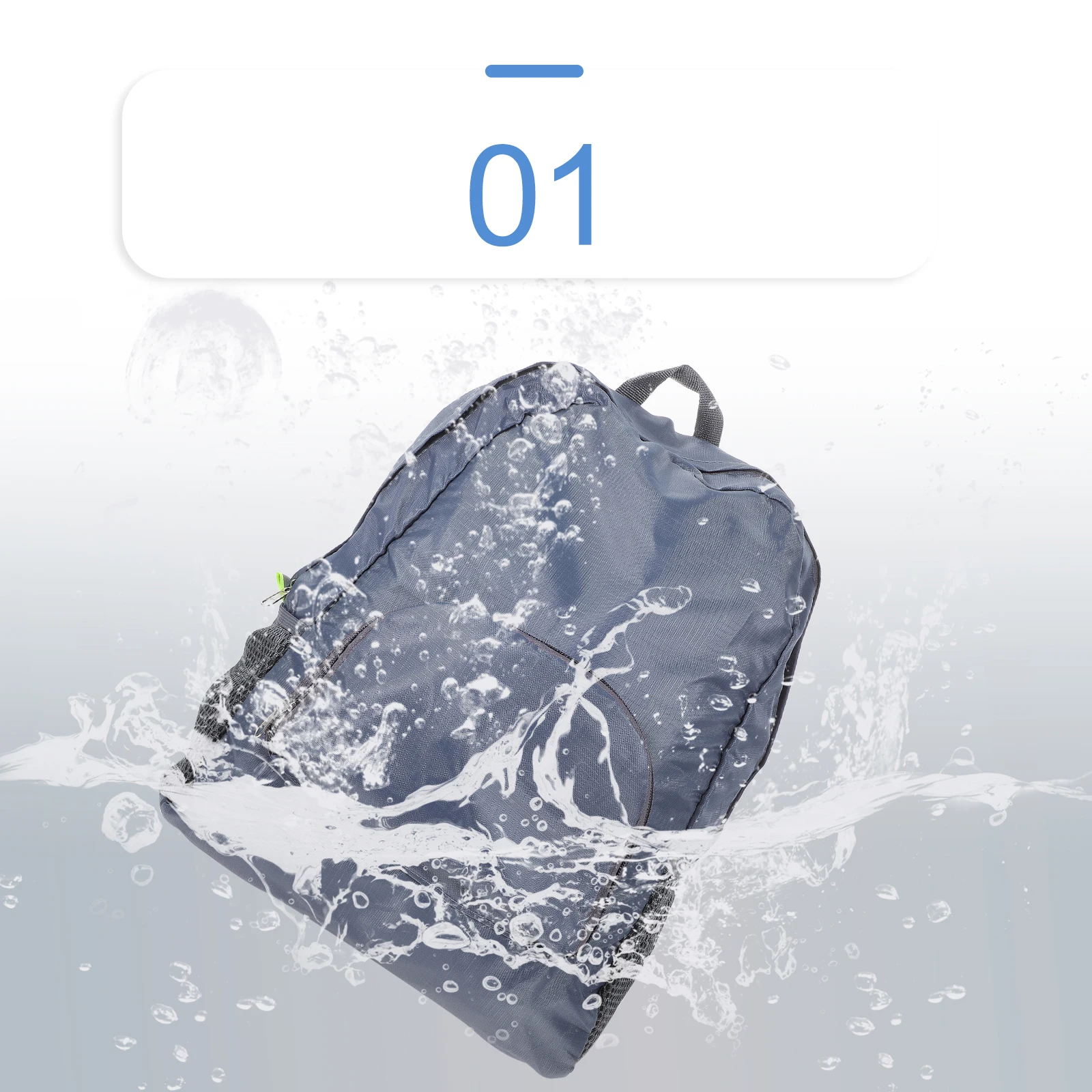 

Foldable Backpack Waterproof Outdoor Bag Lightweight Large Capacity Travel Hiking Sports Bag For Men Women Green