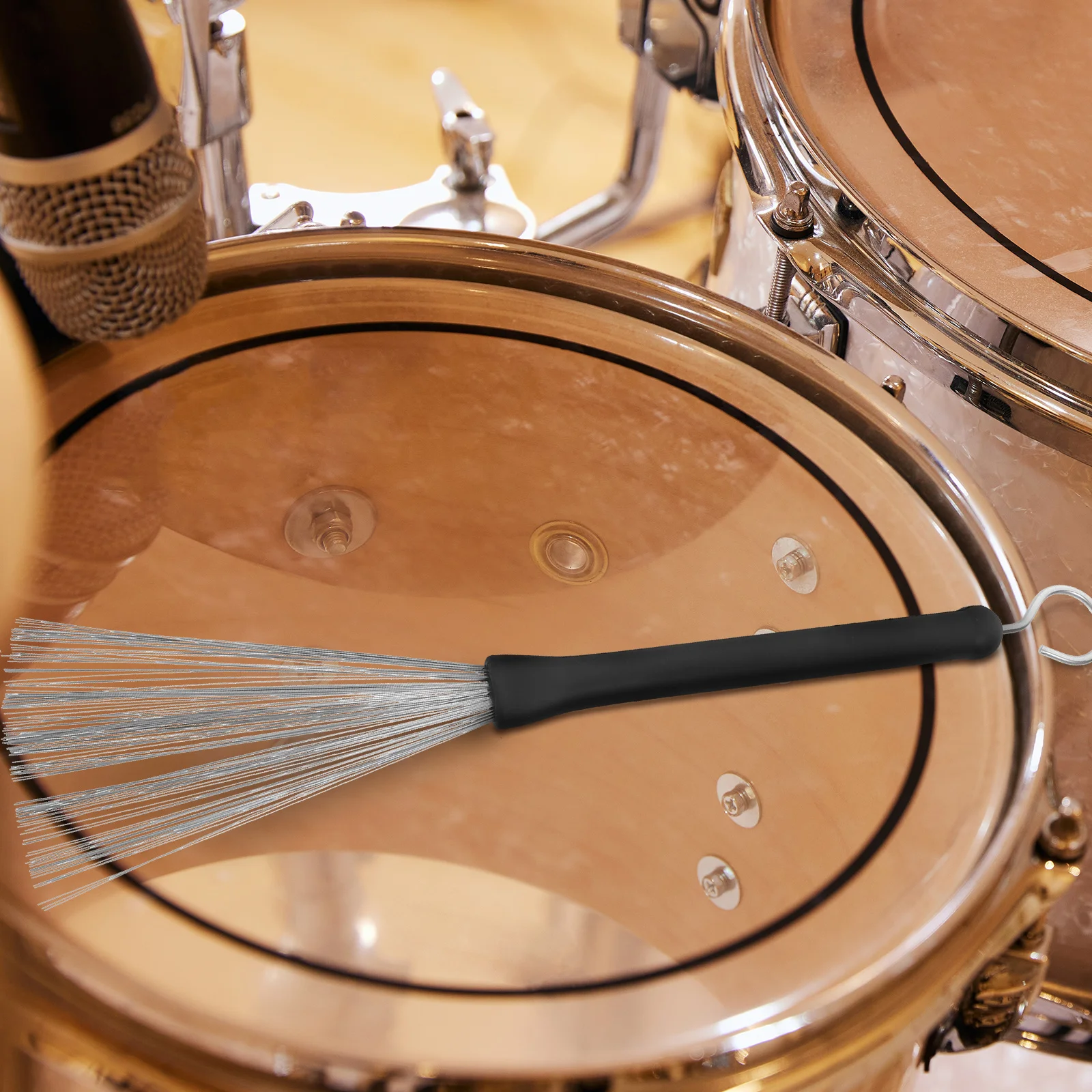 

Retractable drum Steel wire brush Drum brush sticks Metal drum