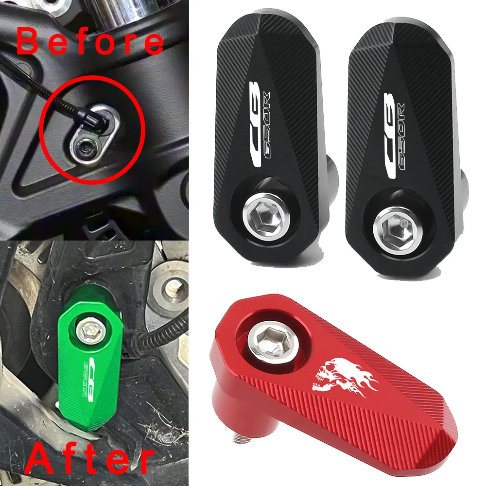 

ABS Protective Cover For Honda CB650R CB 650R Motorcycle Front Rear Wheel ABS Sensor Protection Accessories