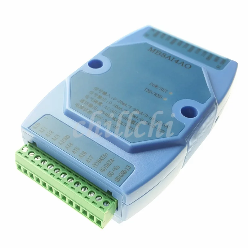 0-20MA/4-20MA/0-5V/0-10V 8 Way Analog Acquisition And 4 Way Analog Output Acquisition Module MODBUS RS485