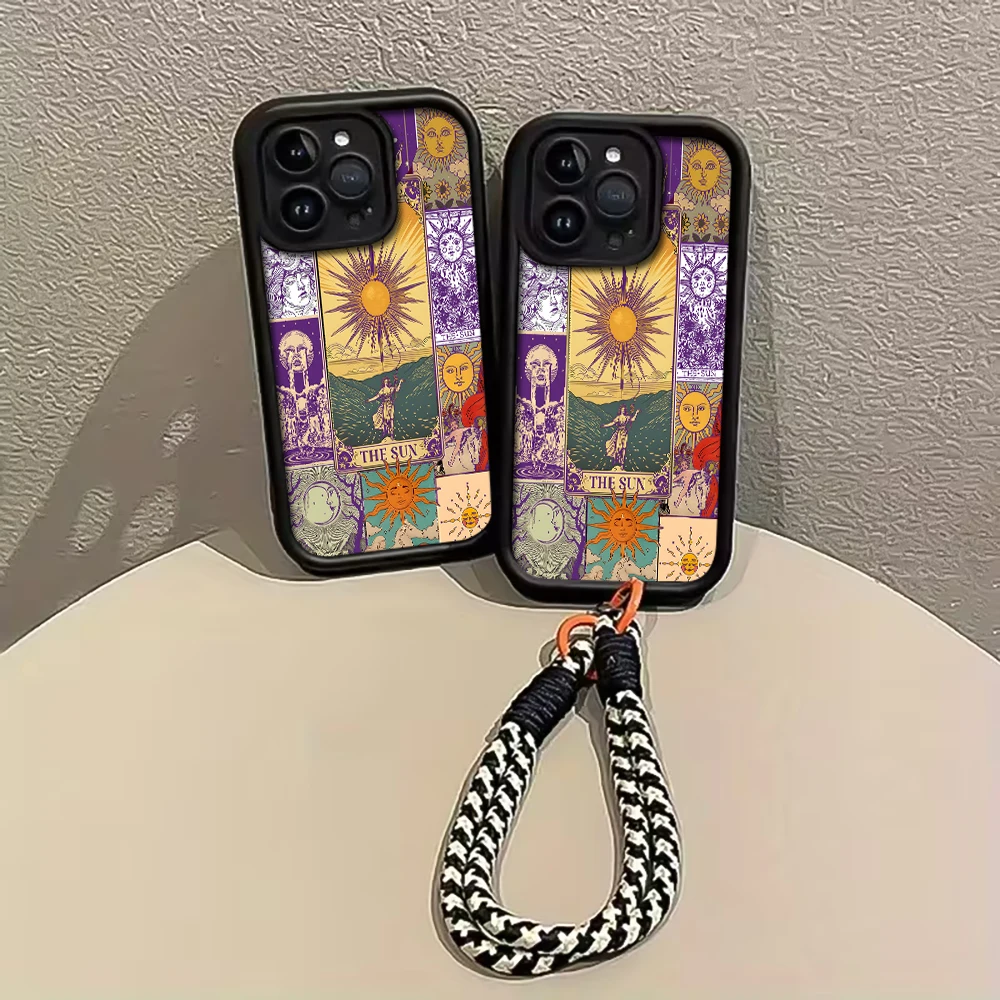 Vintage Sun Tarot Cards Strap - Phone Cases Vintage recension och pris