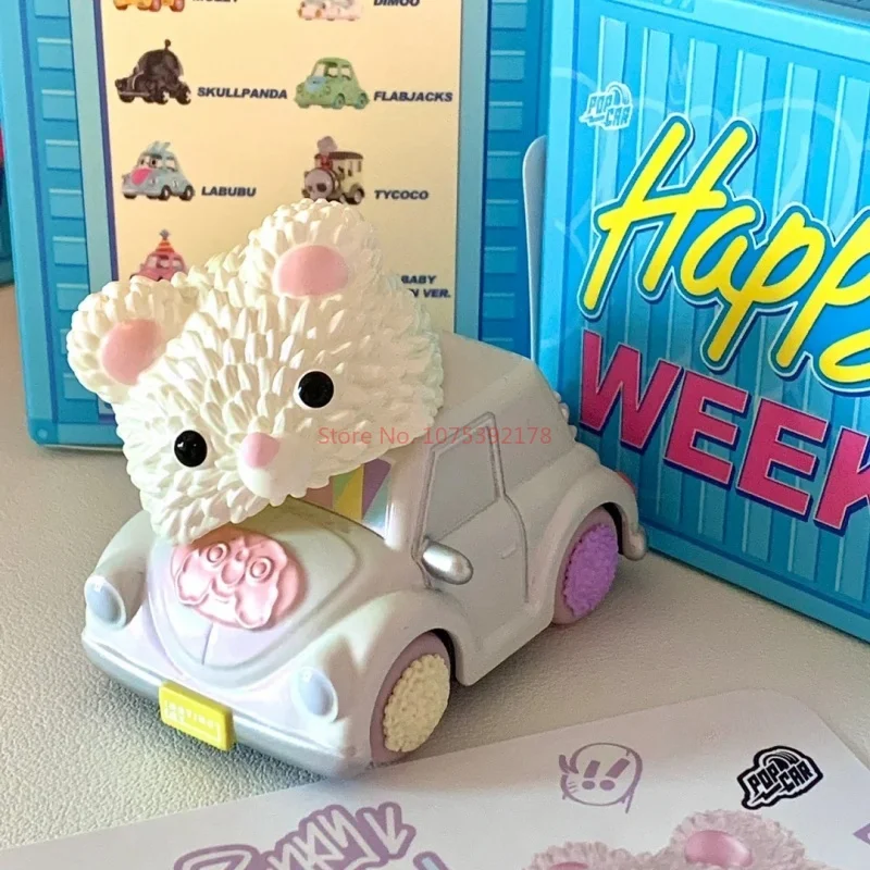 Happy Weekend Serie Box Actie Speelgoed Verjaardag Kid Cadeau Schattige Speelgoeddoos Anime Model Speelgoed Cadeau