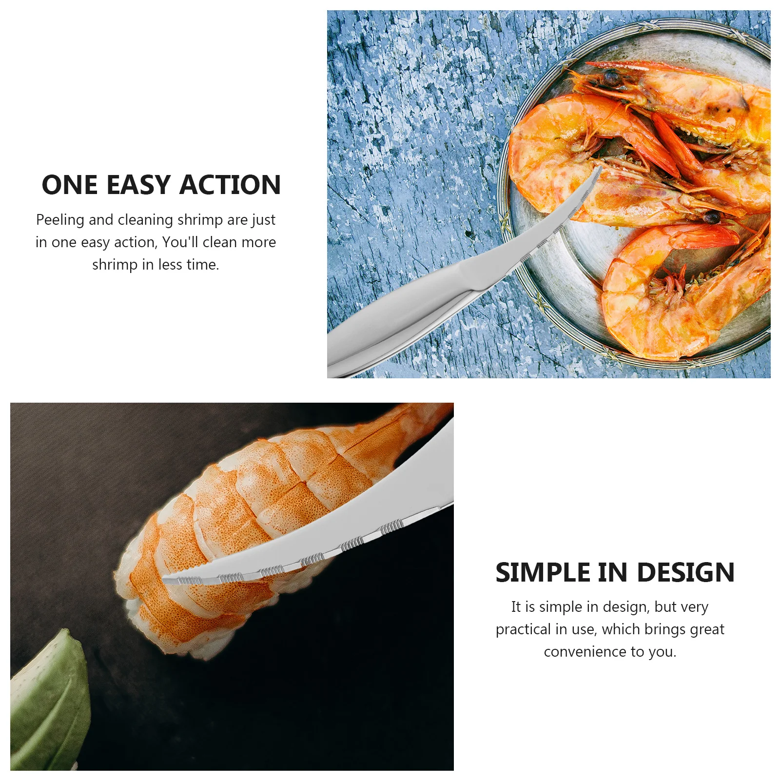 

Stainless Steel Shrimp Line Cutter Peeler Cleaning Tool For Home Kitchen Restaurant Seafood Prep Shrimp Peeling Gadget Kitchen