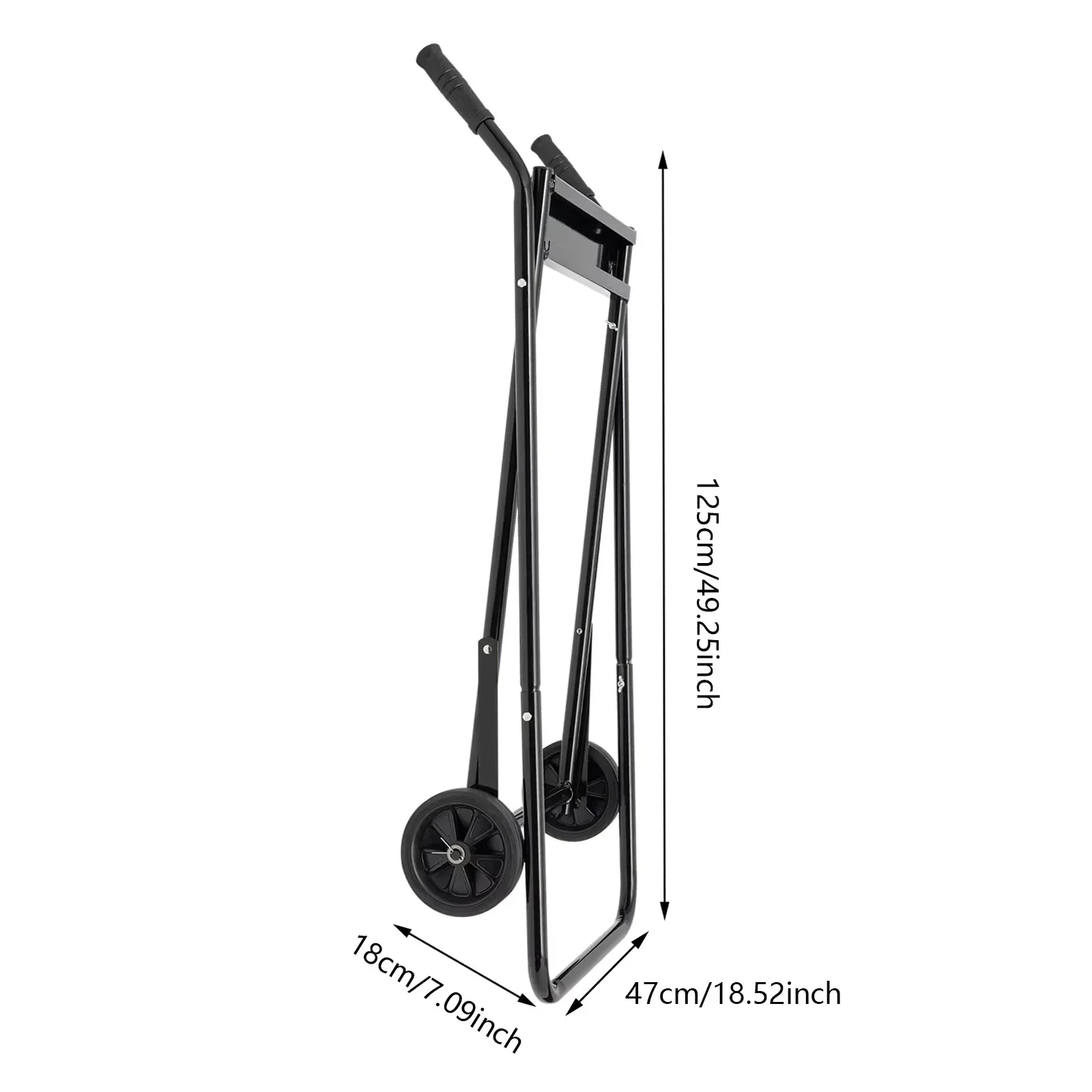 

40KG Heavy-Duty Foldable Outboard Motor Stand,Portable Boat Engine Carrier Support Rack for Boat Trailer&Outboard Engine Storage