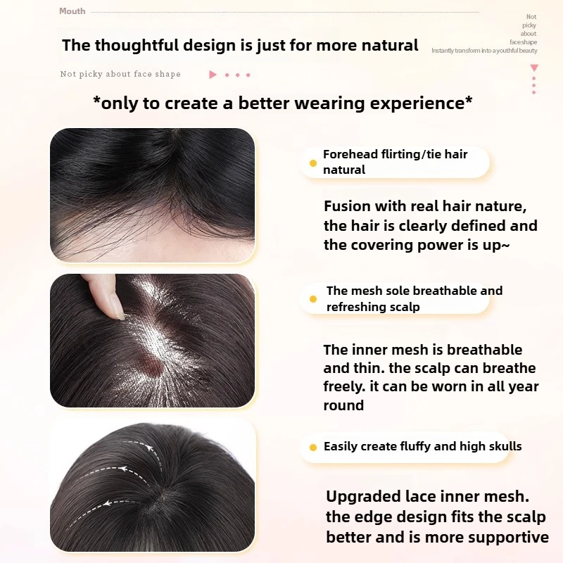 Рисунок 4 - Парик из натуральных волос ручной