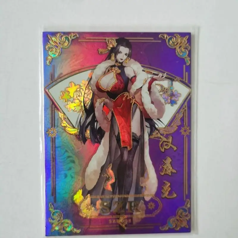 Anime ONE PIECE SZR series Nico Robin Perona Sanji Nami Boa Hancock Yamato collection card Children's toys Board game card