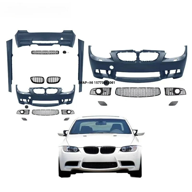 

Body Kit Suitable for 18-21 36, 3 Series E92 Modified M3 Front Bumper with Perforated Bumper in the Early and Later Stages