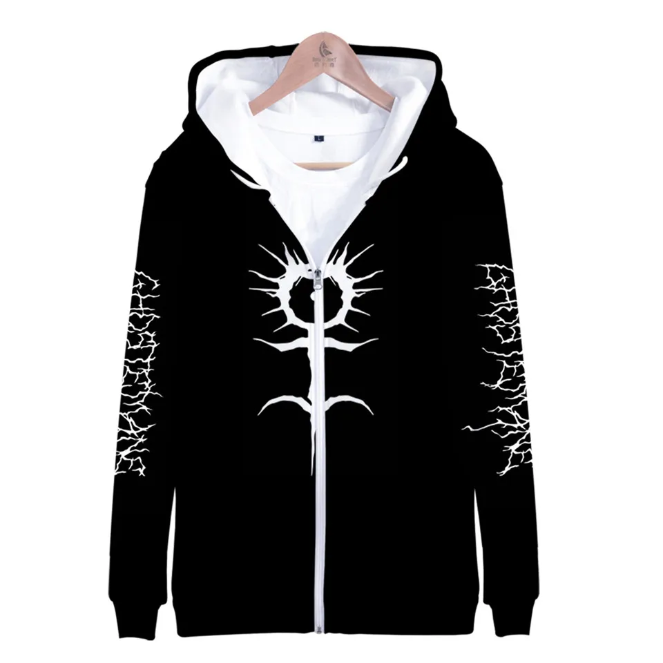 

Ghostemane Men's Women's Hoodies Mercury Retrograde Image Printed Long Sleeve Hooded Sweatshirt Streetwear Men Jacket Tops