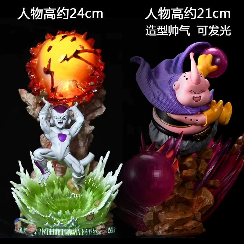 

Anime Dragon Ball Z Frieza Energy Ball Statue Son Goku Action Figurine Super Saiyan Figurine Model Pvc Collection Ornament Toys