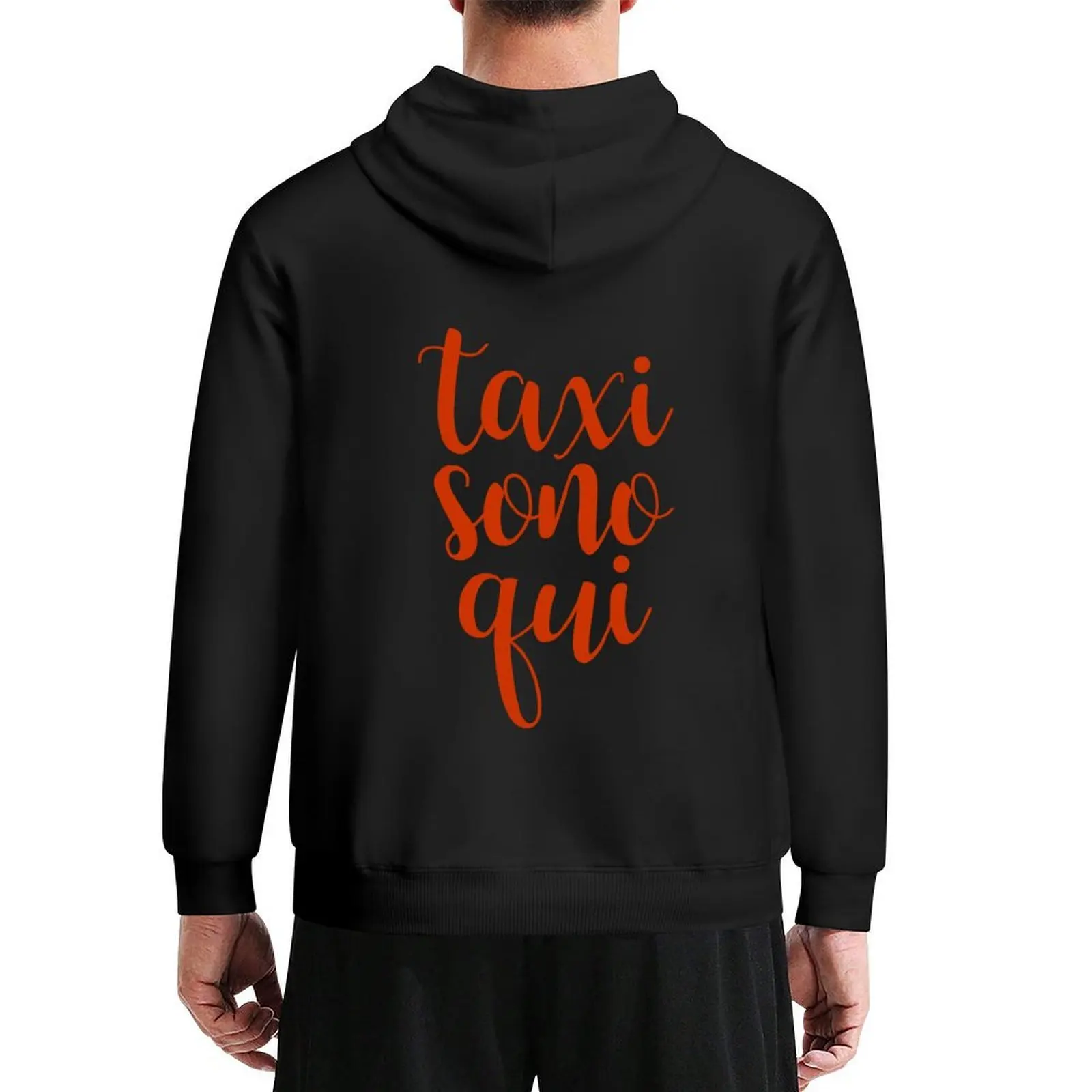

jersey shore - taxi sono qui Hoodie men wear anime clothing winter clothes clothes for men new in hoodies & sweat-shirt