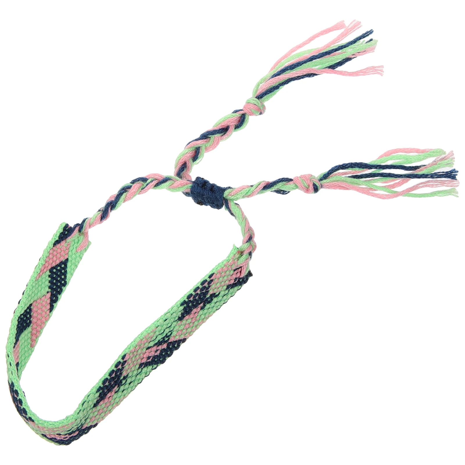 العرقية نمط المنسوجة يدويا سوار قابل للتعديل البوهيمي حبل معصمه للنساء الرجال الصداقة سلسلة سوار الموضة #3