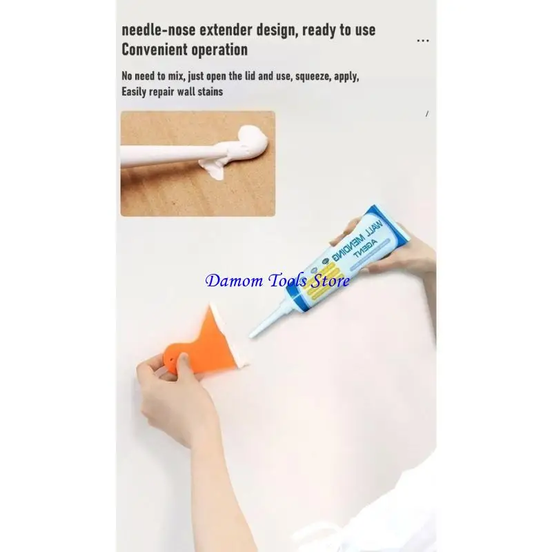 57BE Effective Wall Crack Repair Cream Fast Drying & Waterproof Wall Patchs Wall Repair Solution Versatile Usage for Home