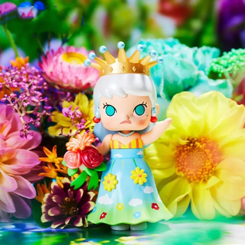 

POPMART Molly Mika Ninagawa Flower Dreaming Series Blind Box Toys Guess Bag Mystery Box Mistery Caixa Action Figure Surpres Cute
