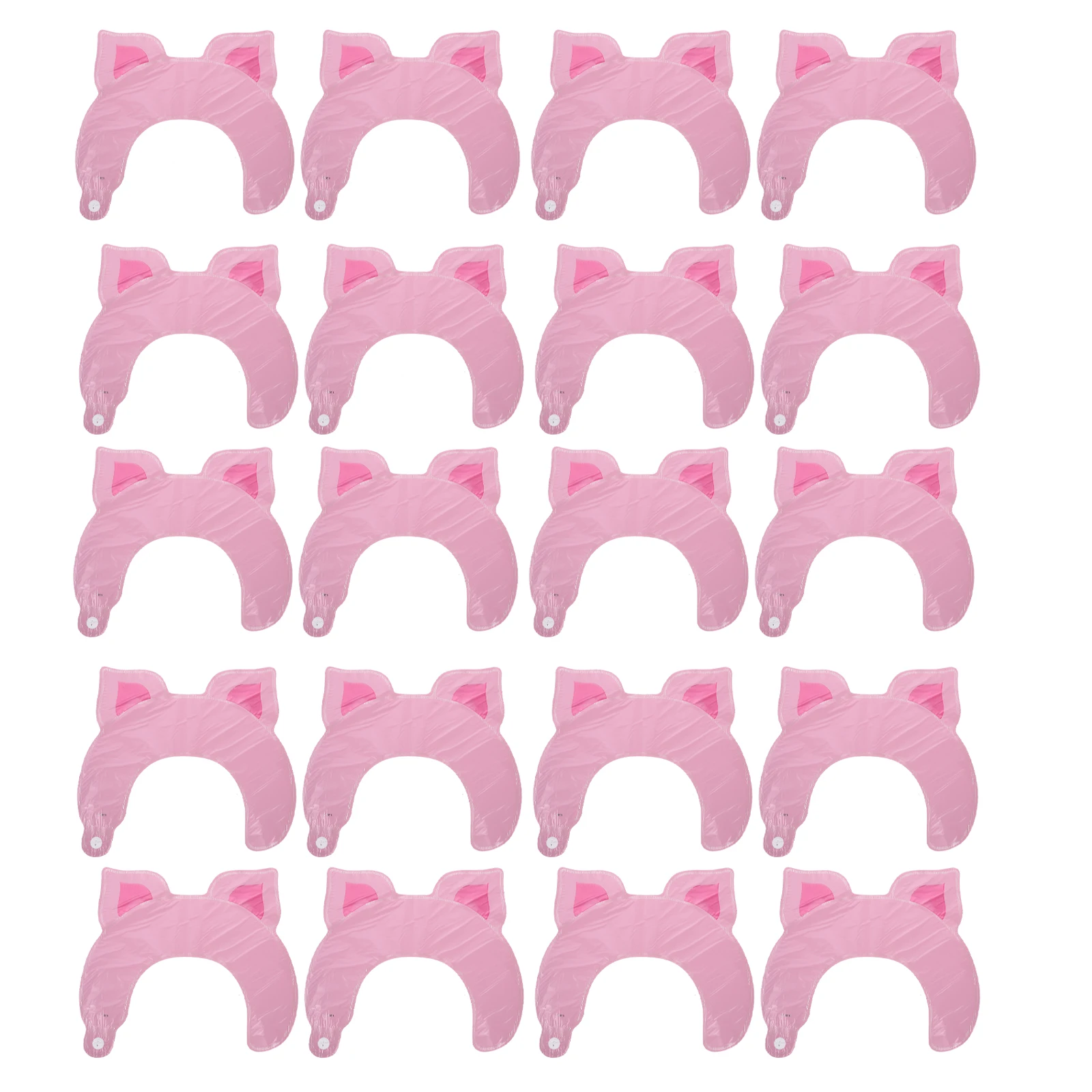 

50pcs Animal Inflatable Headband Balloons Kids Party Decorative Balloon Accessoriesfoam Aluminum Balloon For Home Holiday