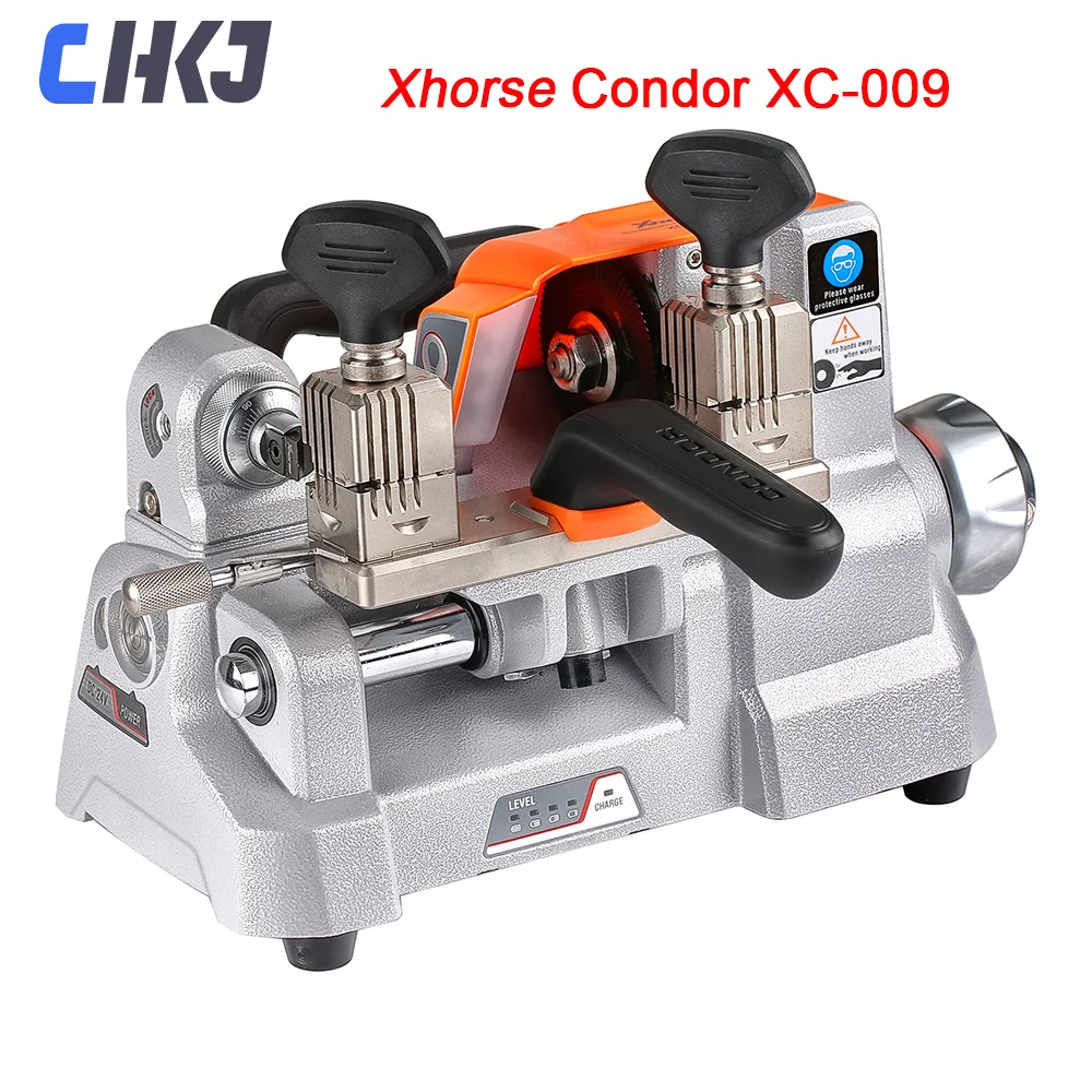 

CHKJ Xhorse Condor XC-009 XC009 машина для резки ключей для односторонних и двухсторонних ключей слесарный инструмент