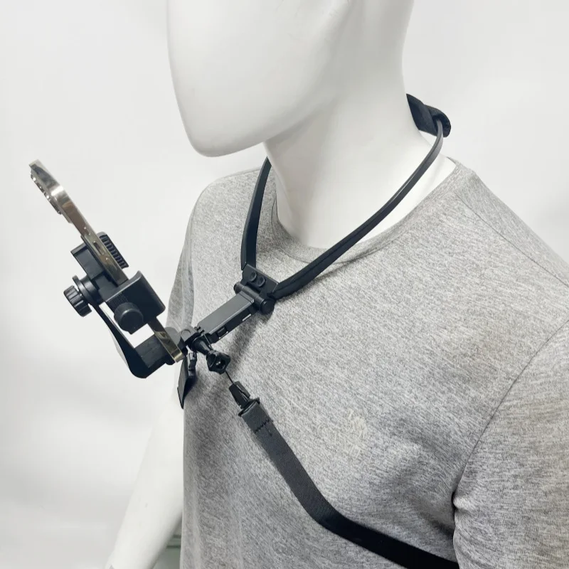 

Mobile phone neck holder DJI sports camera collar to take a first view of cycling Luya fishing accessories