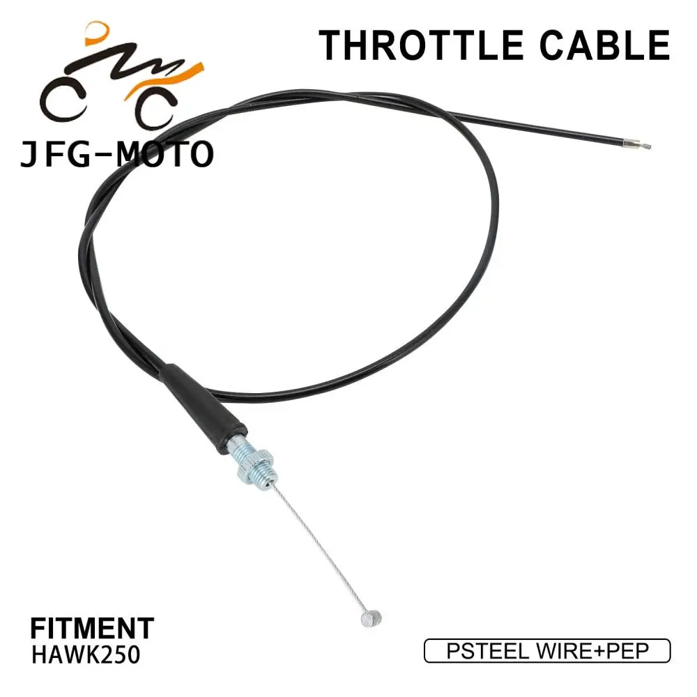 Throttle Clutch Cable Set Motorcycle Accessories Throttle Cable Clutch Cable For HAWK250 Hawk 250 Dirt Pit Bike