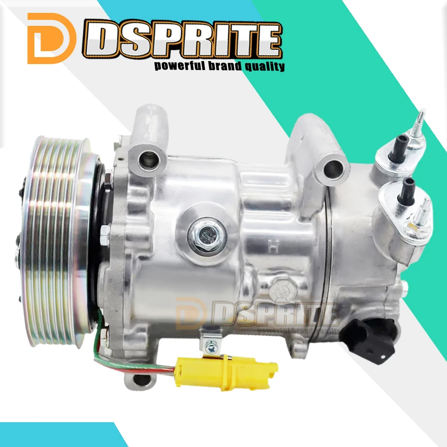 SD7C16 AC Compressor  9684458880 9684958080 9684960280 6453ZC For Citroen Berlingo C4 Picasso I Peugeot 607 Sedan 307 SW CC 508