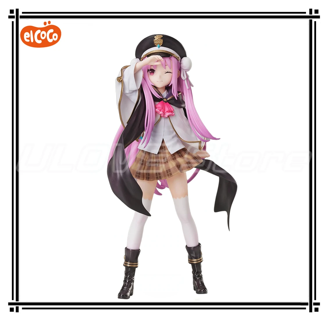 

В наличии оригинальные ElCOCO HEAVEN BURNS RED Kunimi Tama анимационные фигурки модели коллекция подарки игрушки